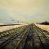 Interstate 29, oil on canvas, 2015.