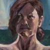 Speedpaint of Tina, oil on canvas, 2014.
